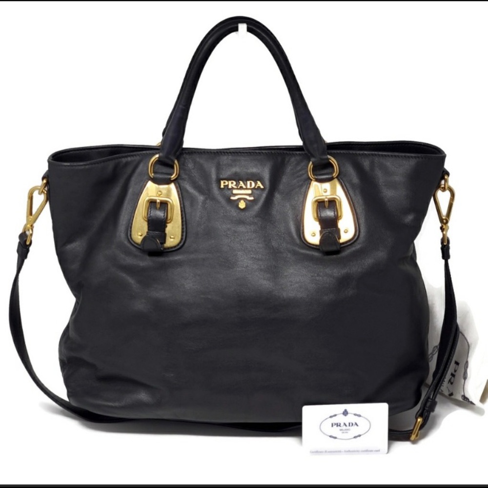 Authentic Prada 2-way Cross body bag